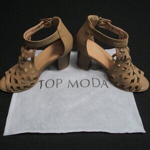 Top Moda Ladies 3" heeled sandals